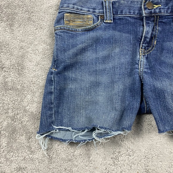 Abercrombie & Fitch Jean Shorts Womens Size 4 Blue - Picture 3 of 13